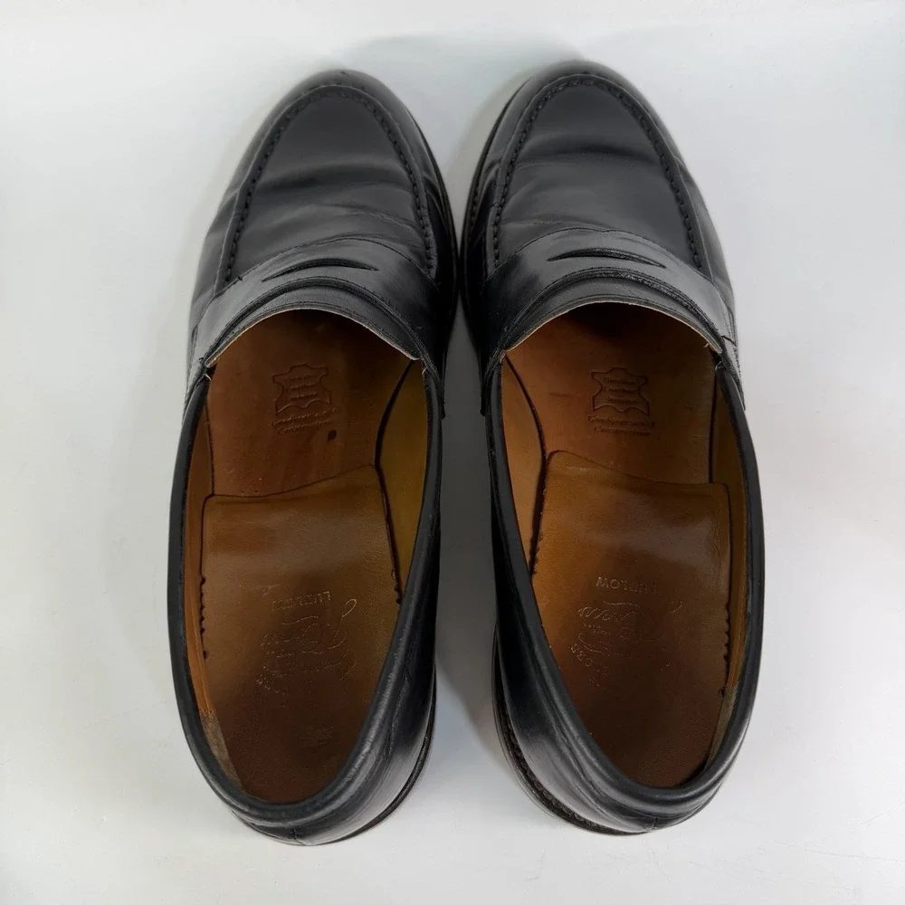 J Crew Ludlow Penny Loafers Mens 10 D Goodyear West Classic Slip On Dress Shoes